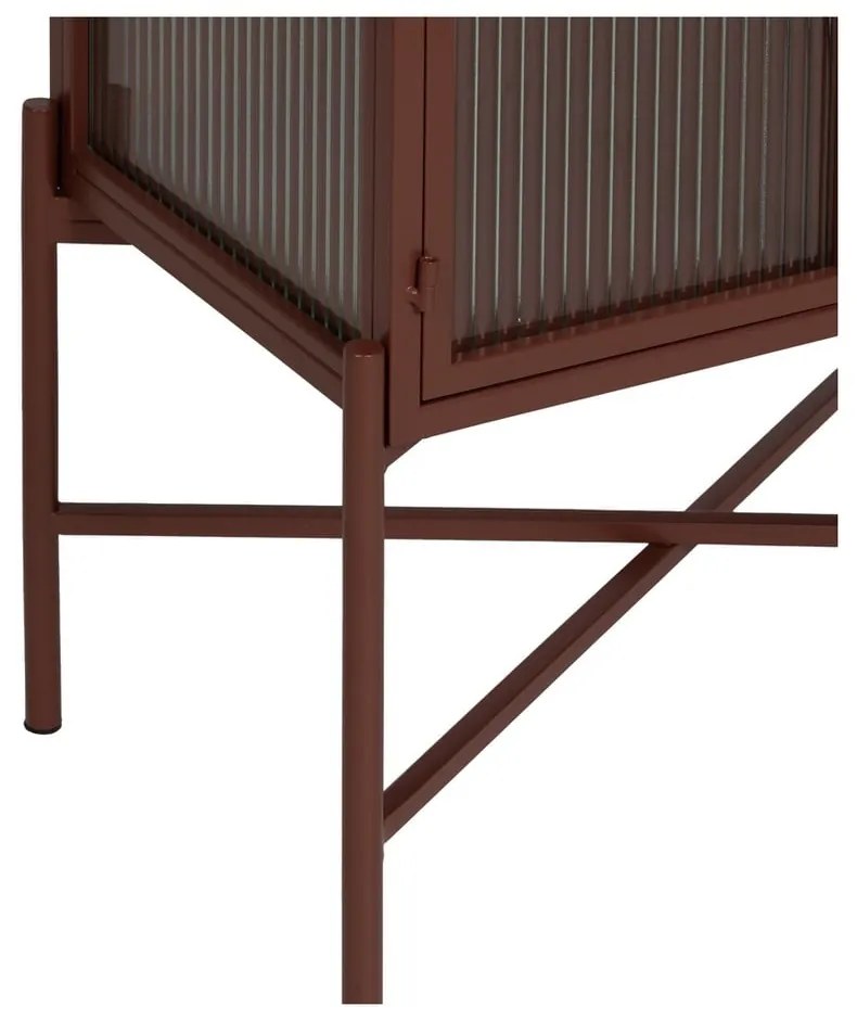 Ceglasta metalowa witryna 52x90 cm Harris – Ixia