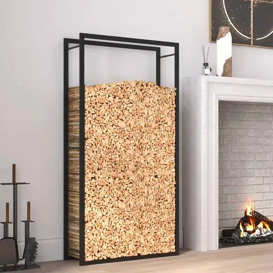 Stojak Na Metalowy Drewno Kominkowe M6-R61