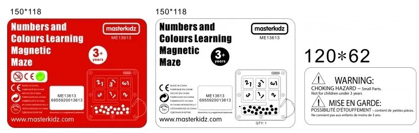 Masterkidz tablica magnetyczna nauka liczenia
