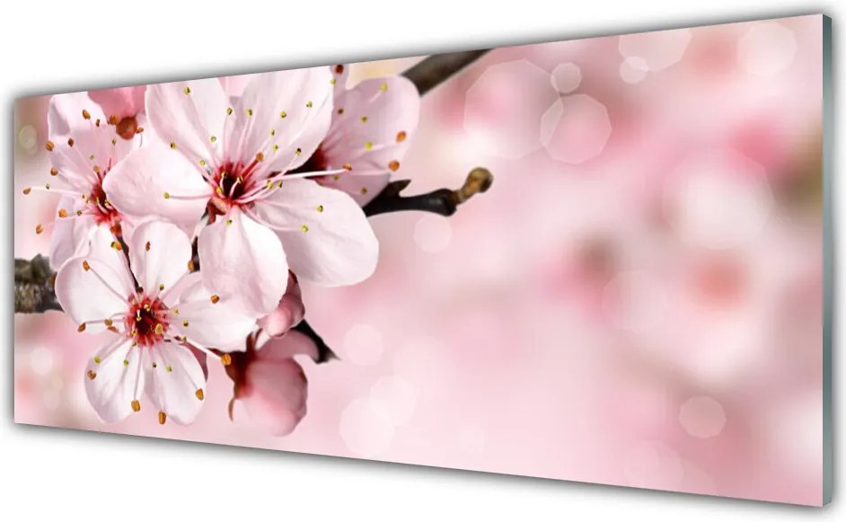 Panel Kuchenny Nowoczesny Bukiet Na Szkle