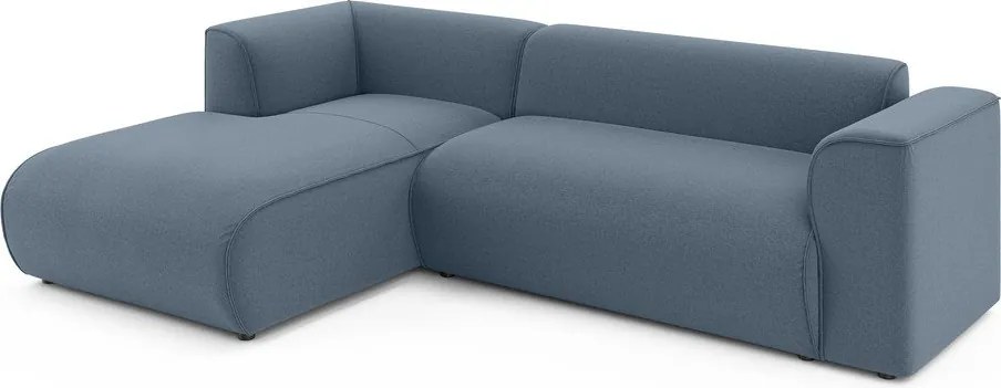 Niebieski narożnik (lewostronny/z szezlongiem) Merid – Ropez