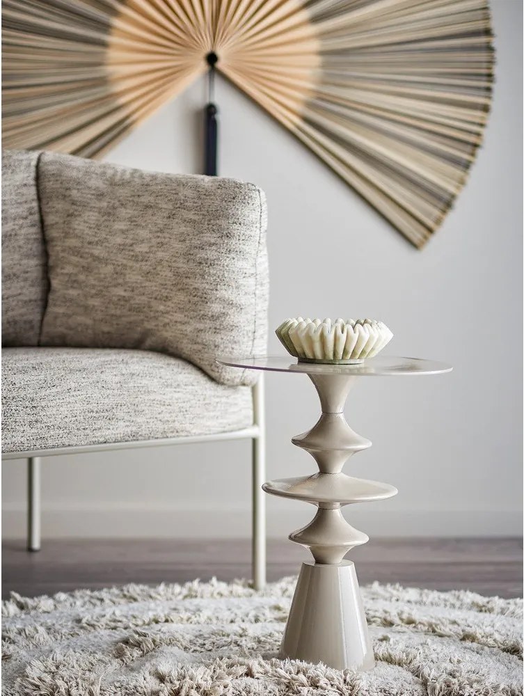 Aluminiowy okrągły stolik ø 35,5 cm Samio – Bloomingville