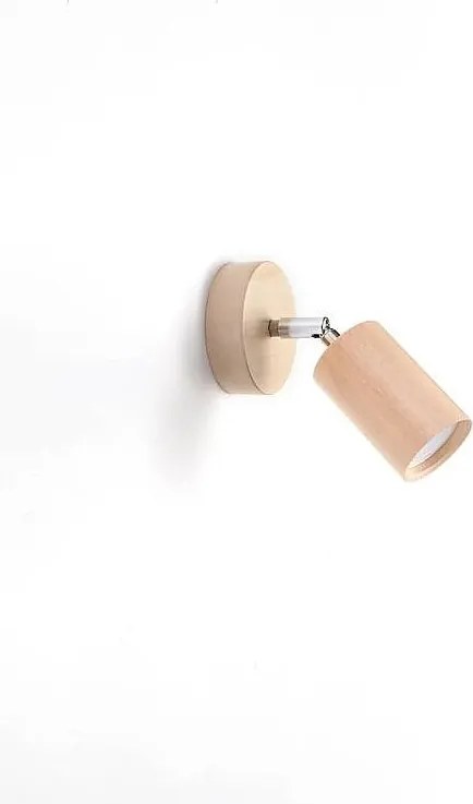 Kinkiet BERG naturalne drewno