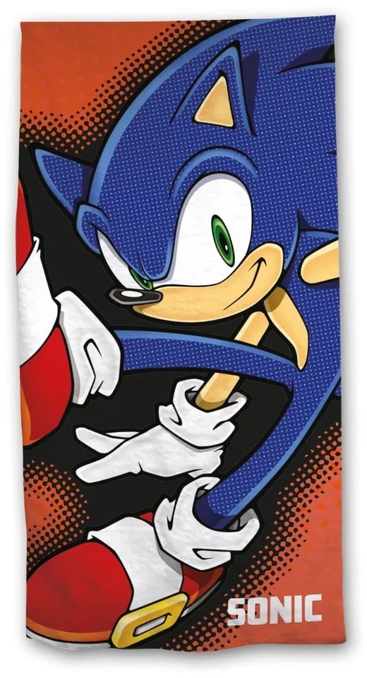 Bawełniany ręcznik dziecięcy 70x140 cm Sonic – Jerry Fabrics