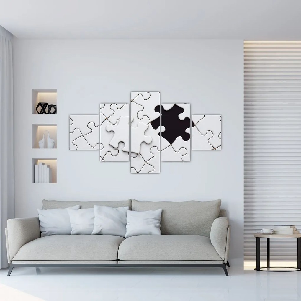 Obraz puzzli (125x70 cm)