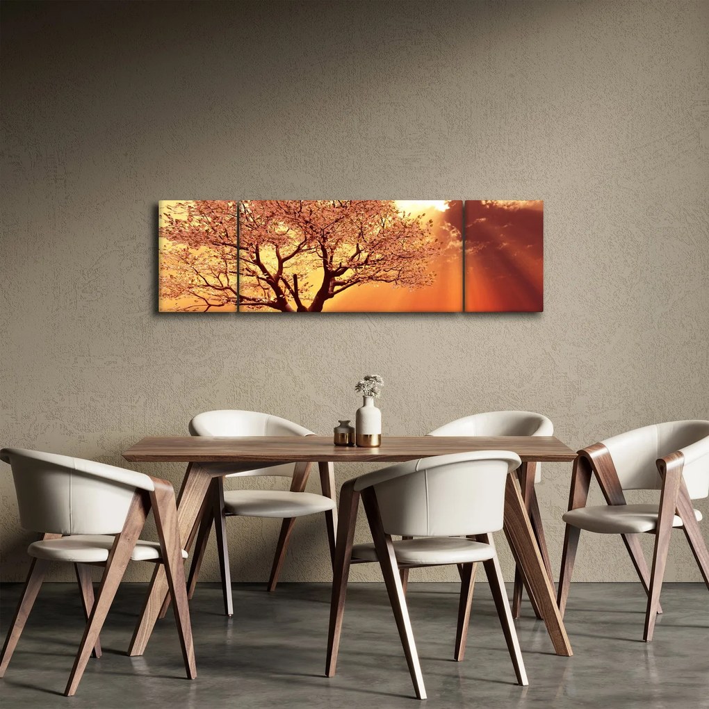Obraz promieni Boga (170x50 cm)