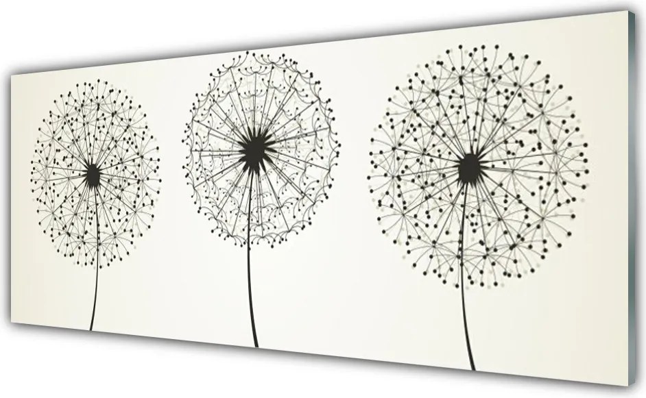 Szkło Dekoracyjne do Kuchni Harmonijna Flora Ogrodowa