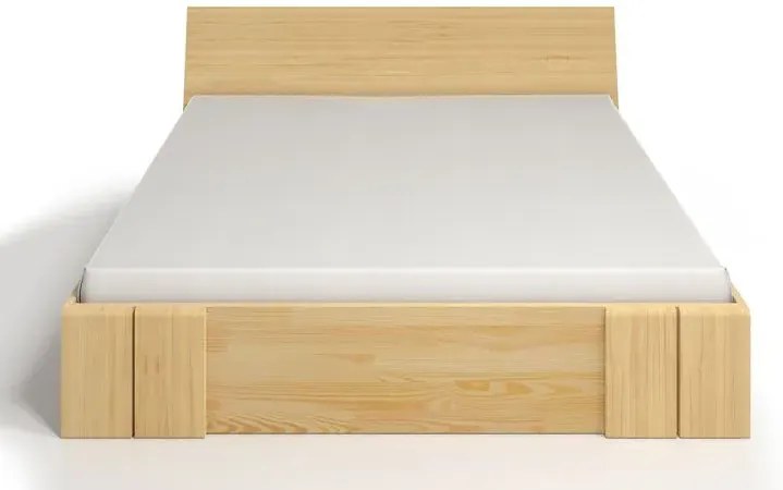 Drewniane łóżko z szufladami Narcyx 6X - 5 rozmiarów