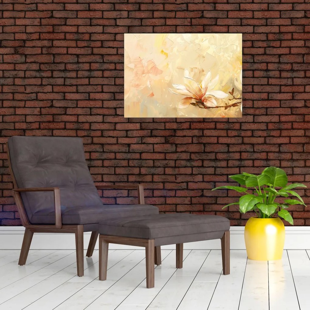 Obraz na szkle - Kwiaty (70x50 cm)