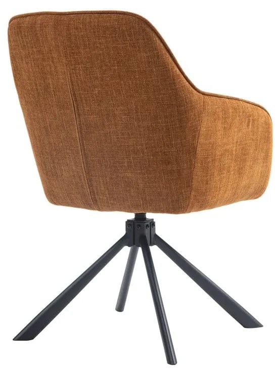 Pomarańczowe krzesła zestaw 2 szt. Avola – Unique Furniture