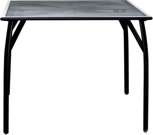 Metalowy stół ogrodowy - 72 x 90 x 90 cm