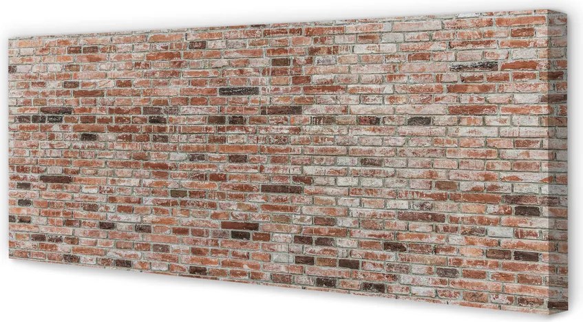 Zdjęcie na płótnie Autentyczna Ściana Ceglana