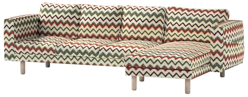 Pokrowiec na sofę Norsborg 4-osobową z szezlongiem