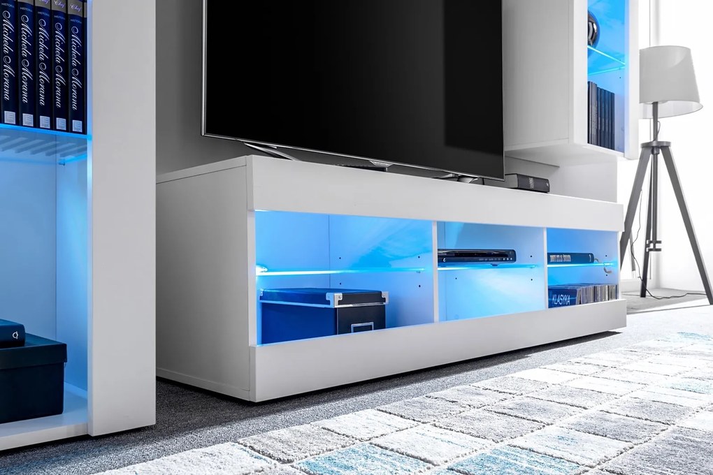 Nowoczesna meblościanka do salonu Open Set 4