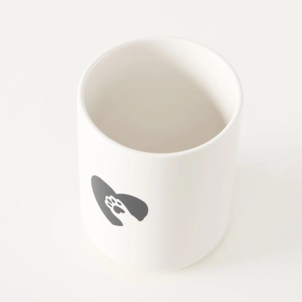 Słoik ceramiczny z motywem kotka KITTEN, Ø 11 cm