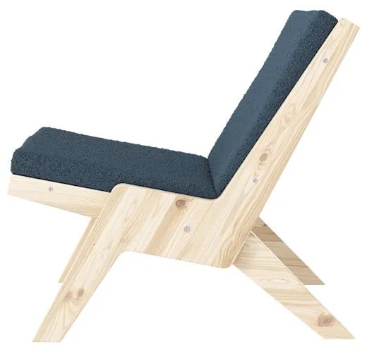 Ciemnoniebieski fotel Sway – Karup Design