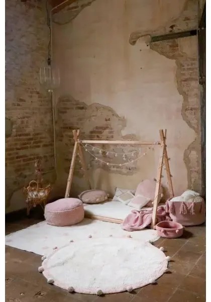 Dywan dziecięcy HIPPY DOTS NATURAL VINTAGE NUDE 120x160 beżowy LORENA CANALS