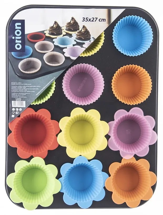 Metalowa forma do pieczenia muffinów 27x35 cm – Orion