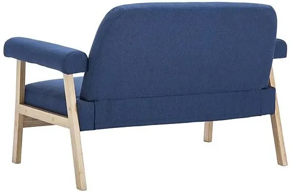 2-osobowa sofa tapicerowana Uxis 2B - granatowa
