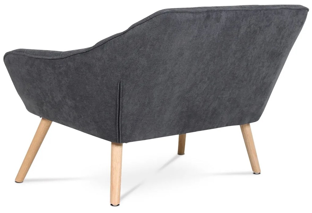 Dwuosobowa sofa AK-322 GREY2, szara