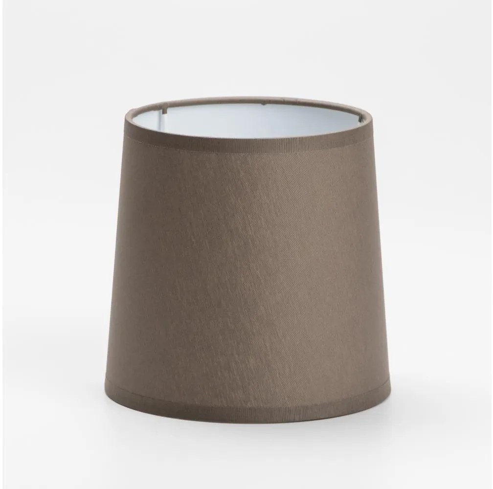 Klosz zamienny do lamp stołowych STOZEK E27 16x16 cm brązowy