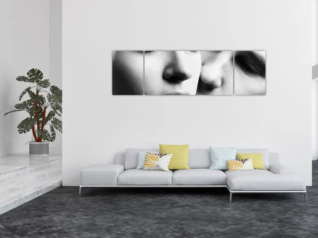Obraz - Portret pary (170x50 cm)