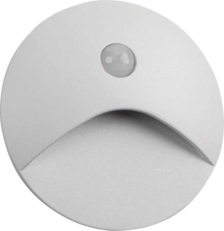 Kanlux 39123 - LED oprawa schodowa z czujnikiem EXIN 2,5W/230V 3000K IP65 biała, okrągła