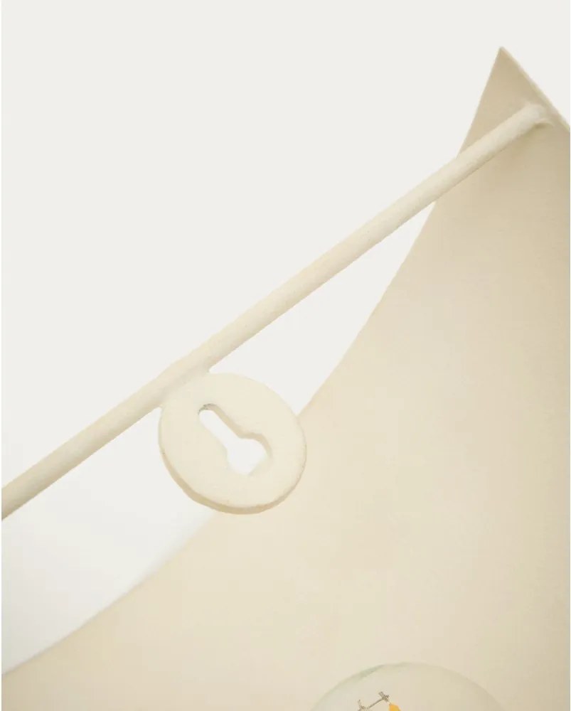 Biały kinkiet do kontaktu Nibla – Kave Home