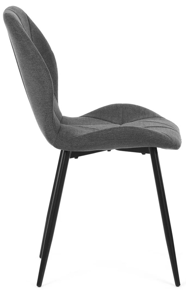 Zestaw krzeseł do jadalni CT-285 GREY2, 4 szt.