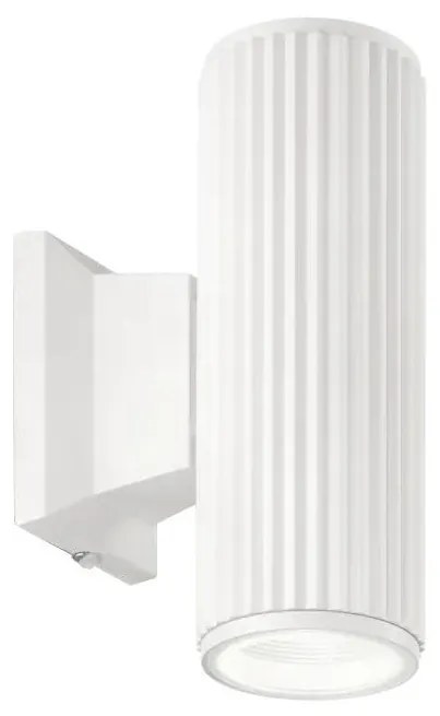 Ideal Lux - Kinkiet zewnętrzny BASE 2xGU10/28W/230V IP44 biały