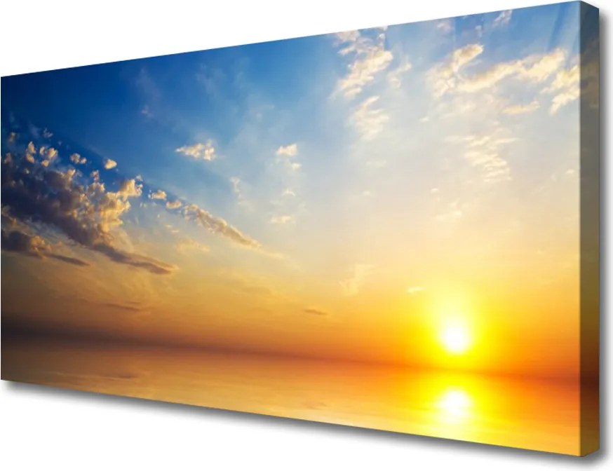 Obraz na płótnie Poranne Niebo nad Horyzontem