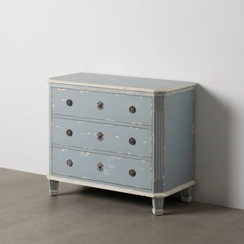 Jasnoniebieska komoda 92x81x46 cm Elmsbury – Ixia