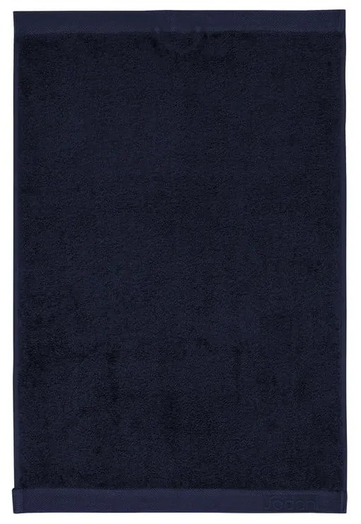 Ciemnoniebieski bawełniany ręcznik frotte 40x60 cm Comfort – Södahl