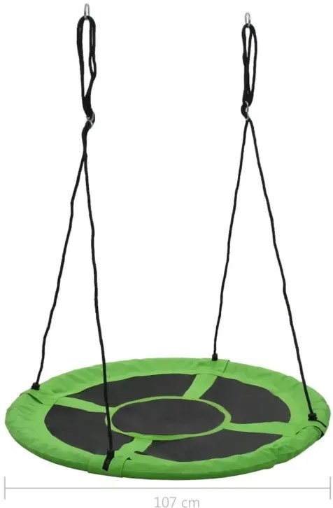 Zielone bocianie gniazdo dla dzieci Z1-P77