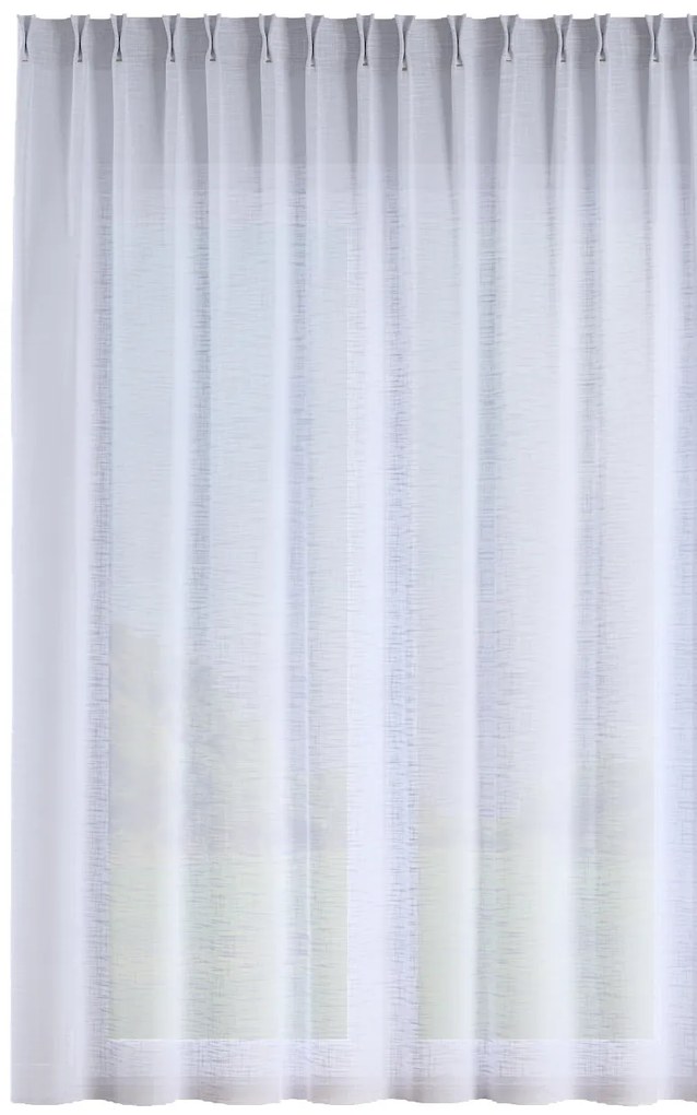 Firana na haczykach flex podwójnych