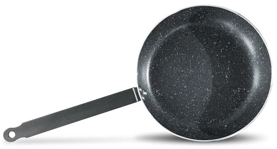 Czarna patelnia z nieprzywierającą powierzchnią Hendi Marble, ø 24 cm