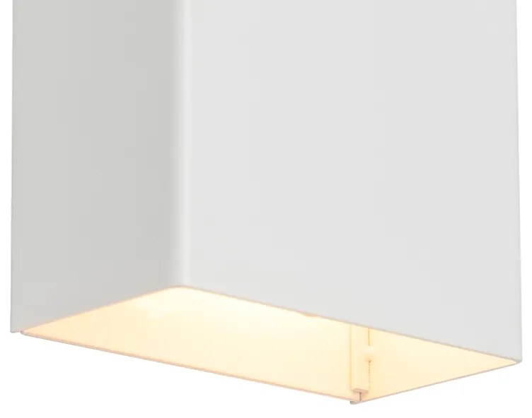 Nowoczesna lampa ścienna biała - Otan S