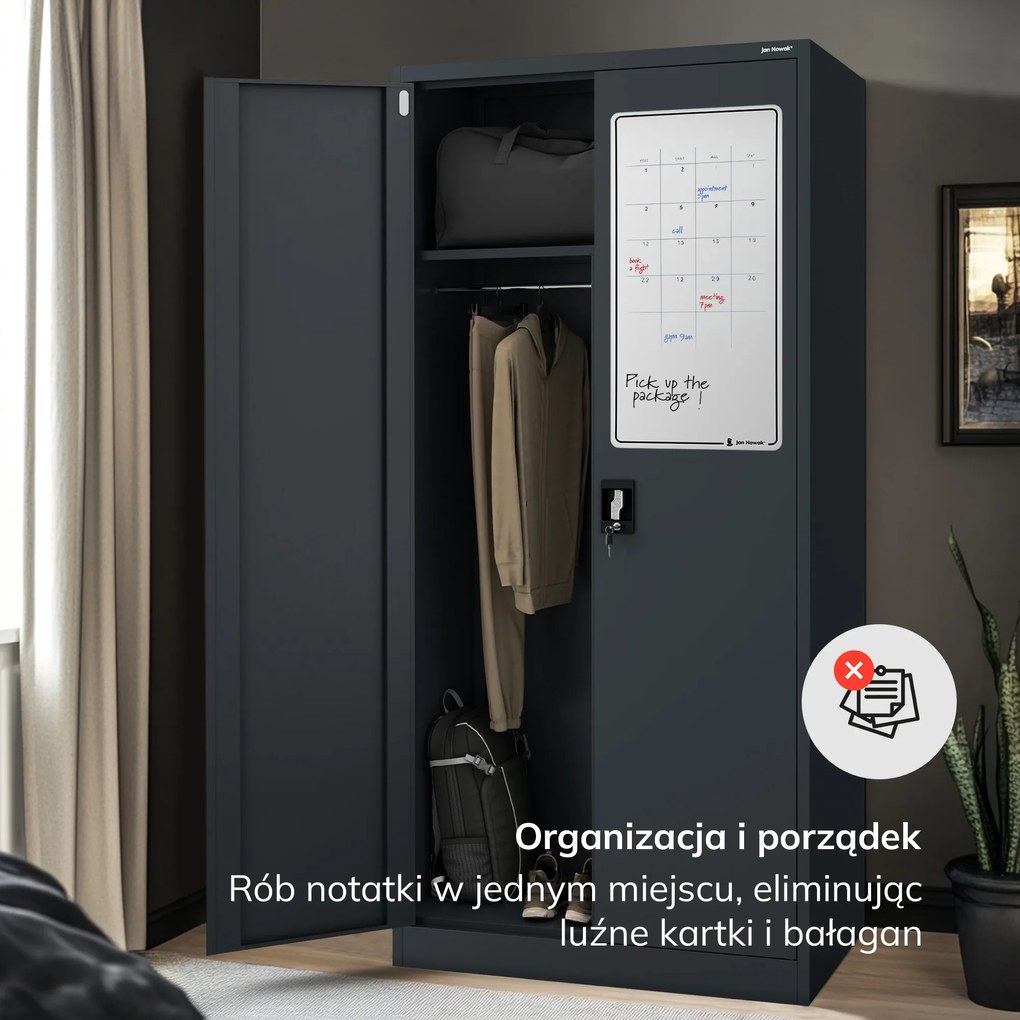 Flipchart magnetyczny duży 400 x 800 mm MAGNETO FLIPCHART, 2 szt