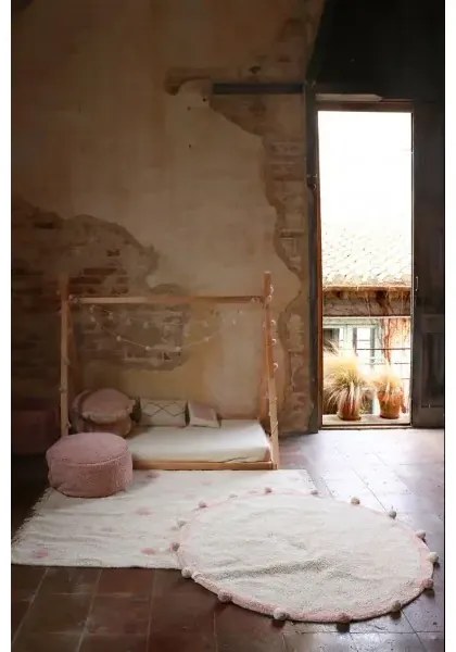 Dywan dziecięcy HIPPY DOTS NATURAL VINTAGE NUDE 120x160 beżowy LORENA CANALS
