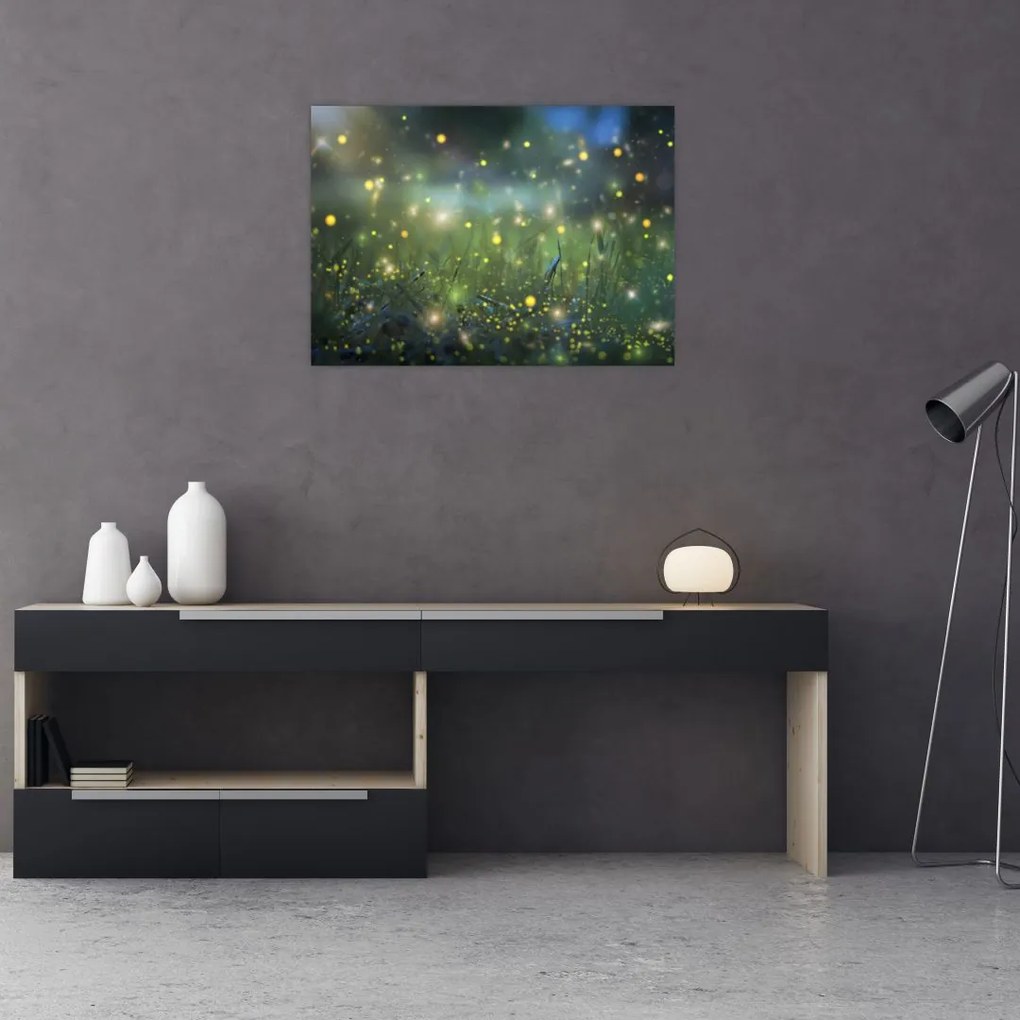 Obraz na szkle - Magiczna noc (70x50 cm)