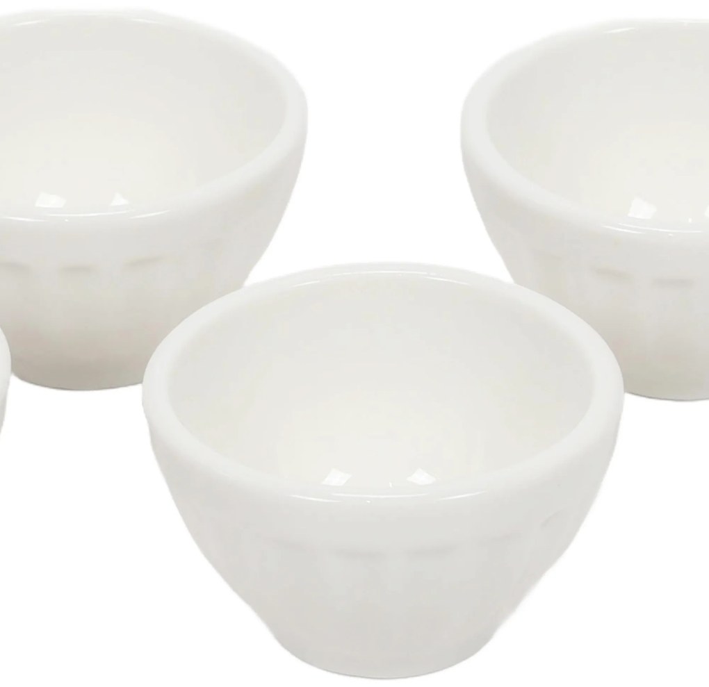 Miseczki na przekąski z porcelany, 4 szt.