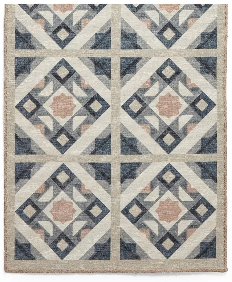 Szaro-kremowy chodnik odpowiedni do prania 61x170 cm Victoria Orange – Think Rugs