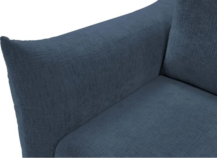 Sofa ADEL z funkcja spania i pojemnikiem NIEBIESKI OVER THE HORIZON 77