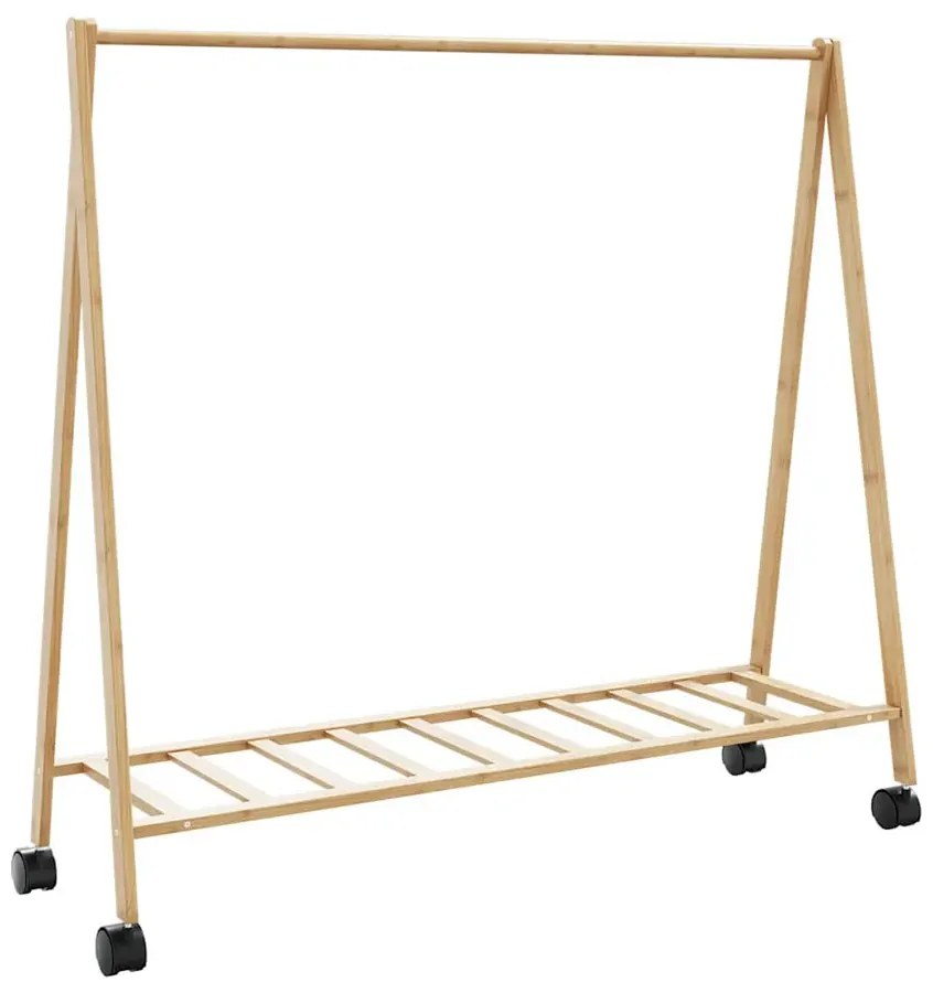 Wieszak drewniany z półką T1-B66