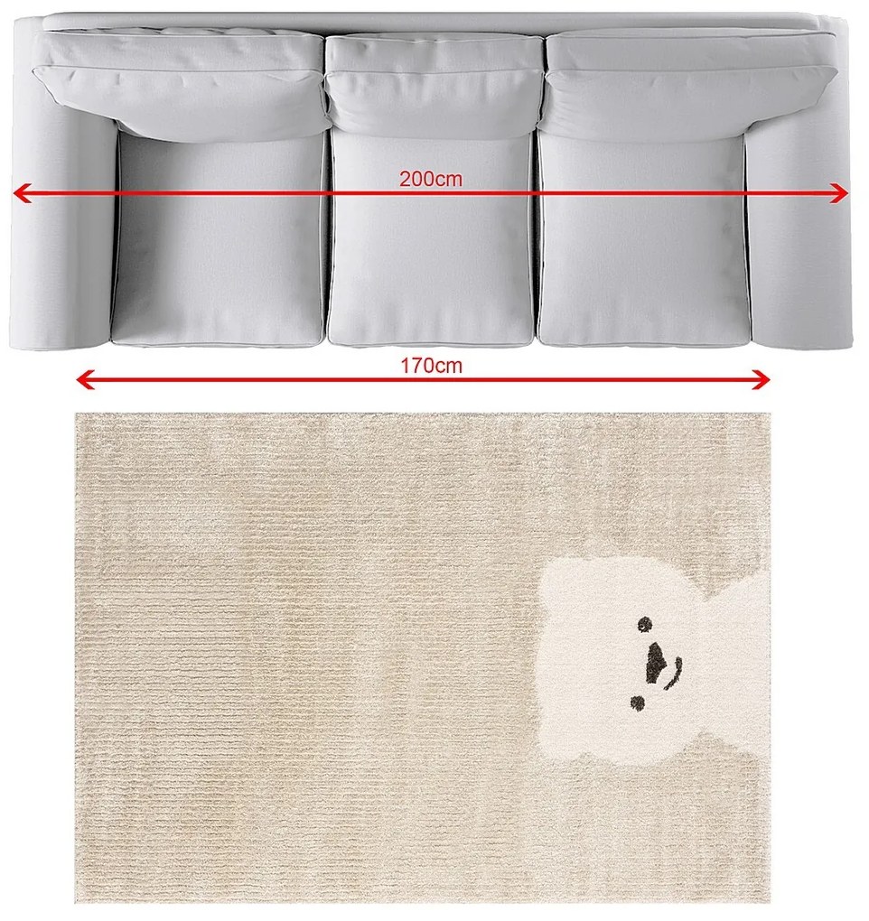 Dywan Teddy 120x170 cm