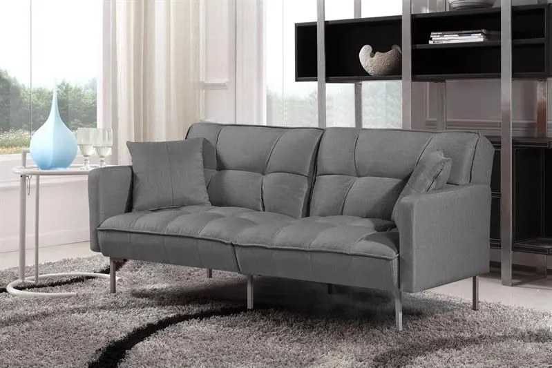 Sofa ROBERTO ciemno szara rozkładana HALMAR