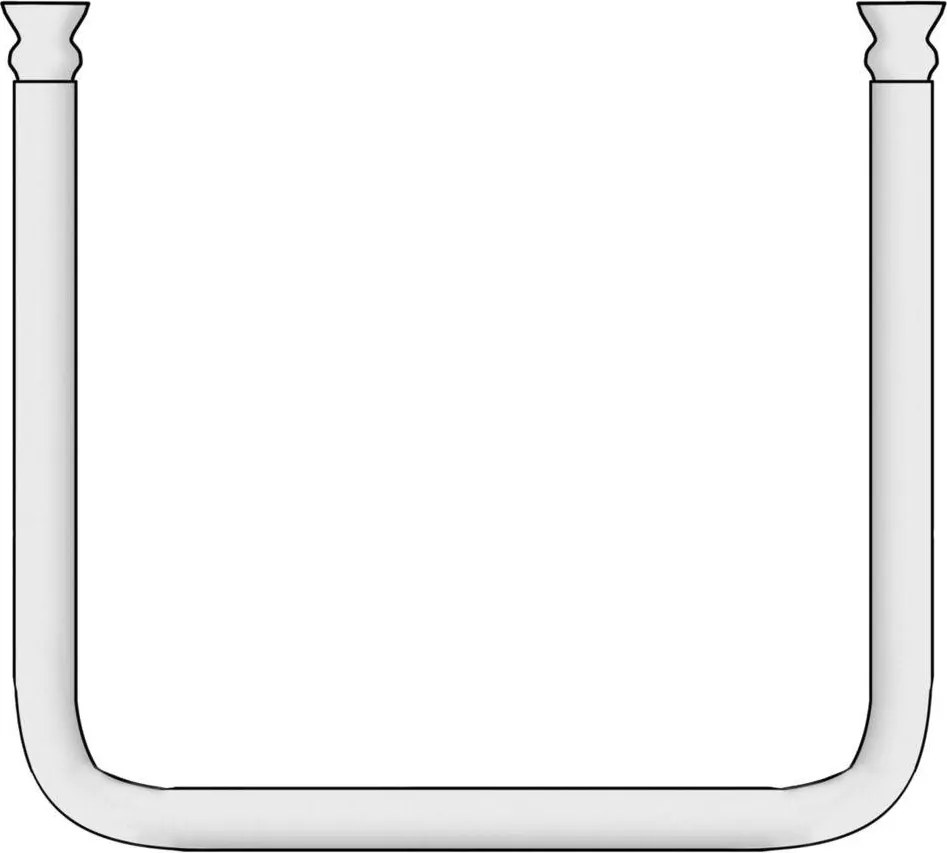 Drążek prysznicowy narożny 20 mm, Wenko