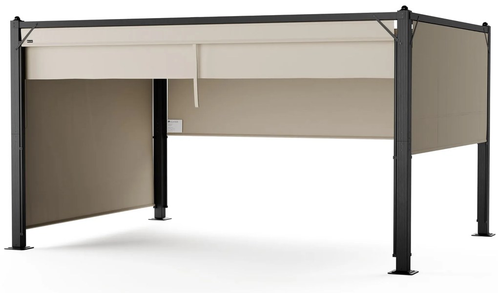 Blumfeldt Pantheon Cortina altana ogrodowa 3x4 m