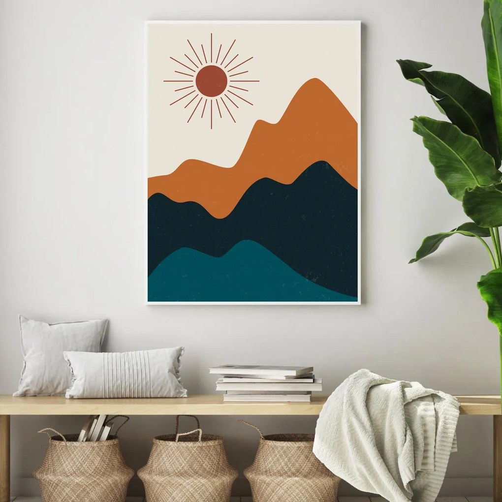 Plakat - Góry (A4)