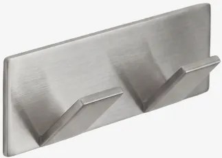 Samoprzylepny Wieszak Łazienkowy Ze Stali Nierdzewnej Jalter Szczotkowana Szarość - Sklum